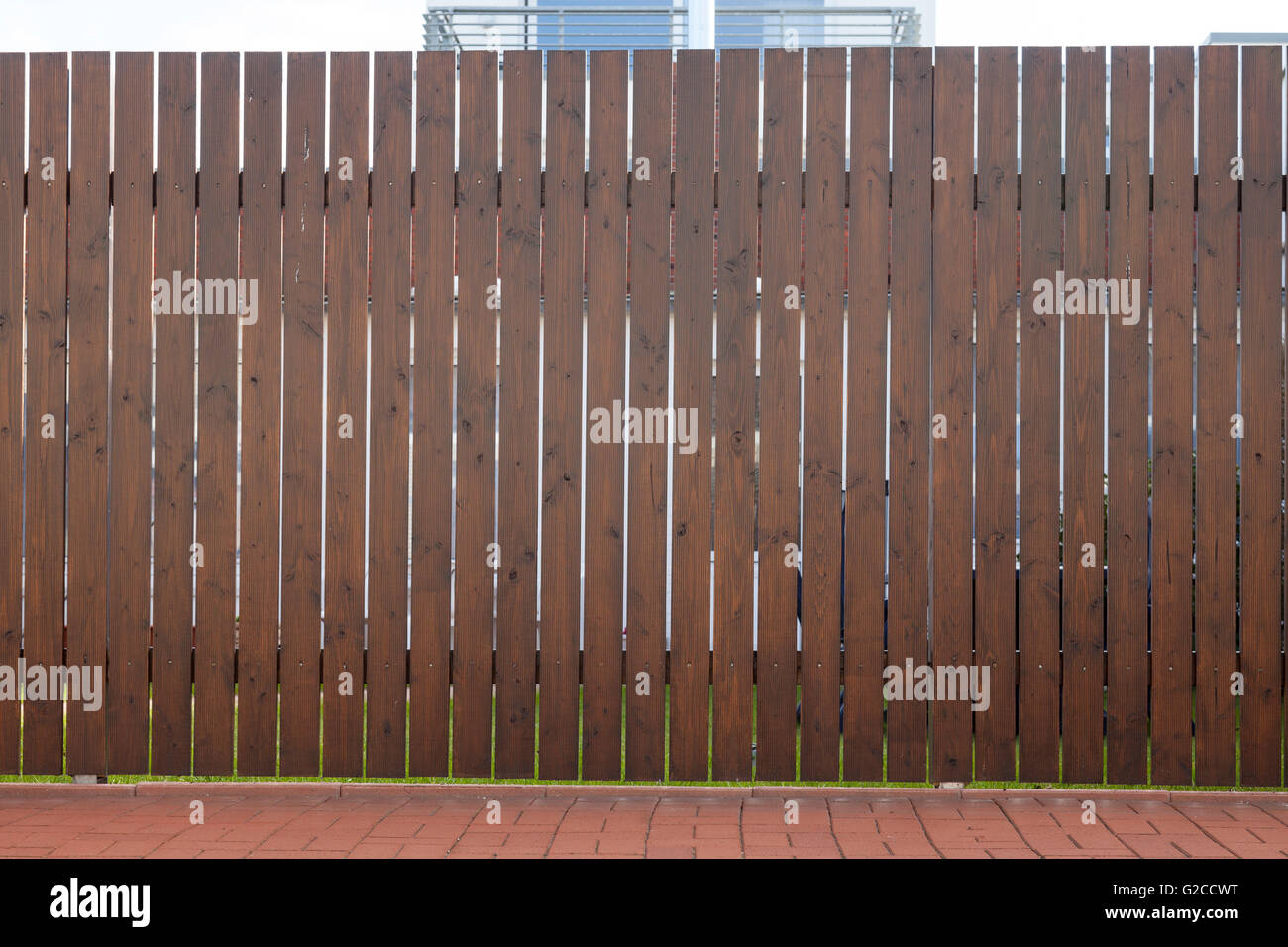 Wooden barrier fence hi-res stock photography and images - Alamy