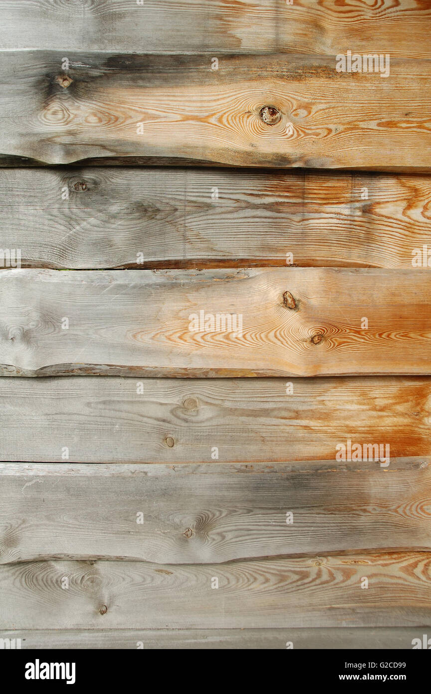 Brown wooden wall background Stock Photo - Alamy