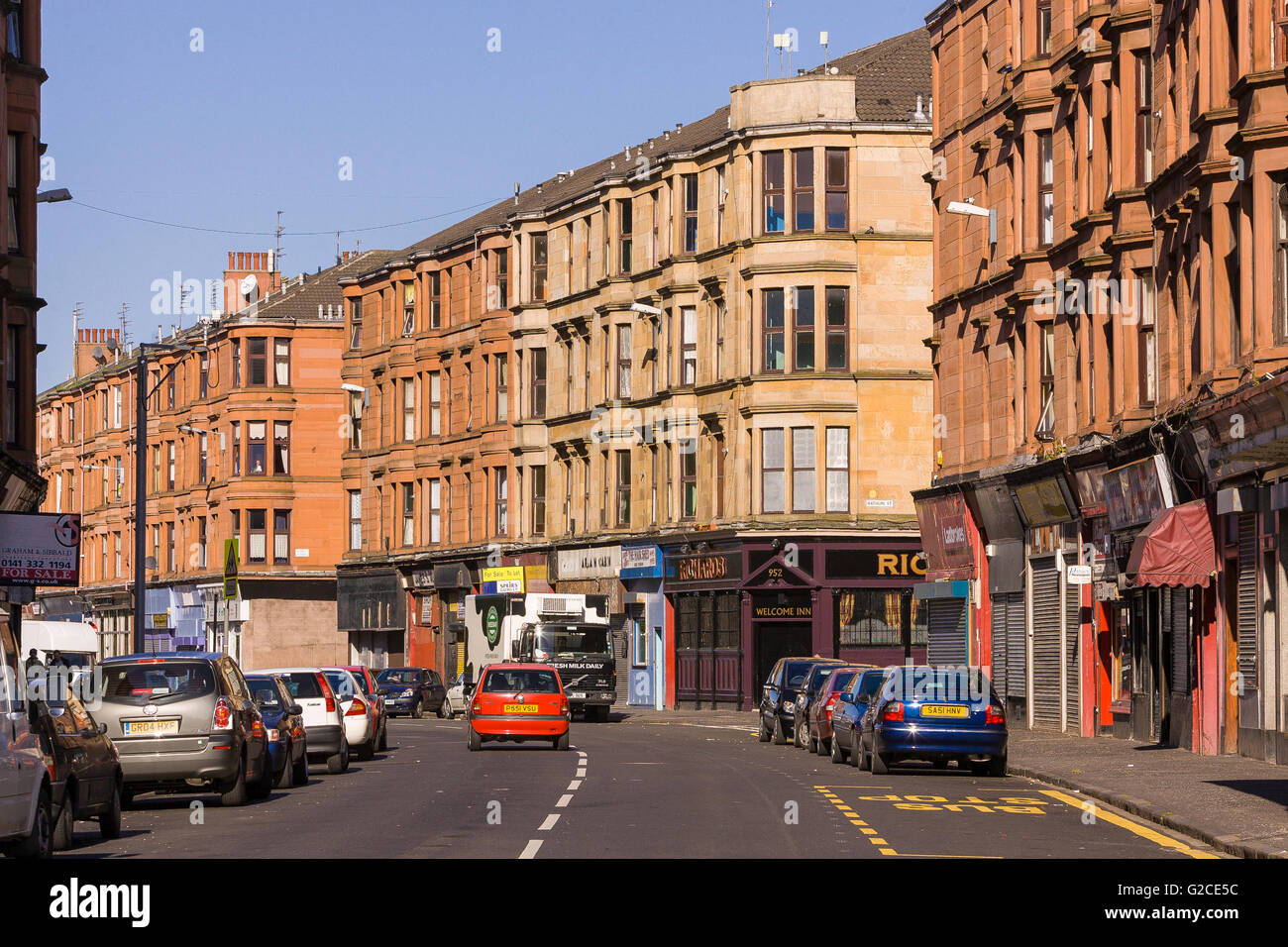 Govan glasgow street hires stock photography and images Alamy