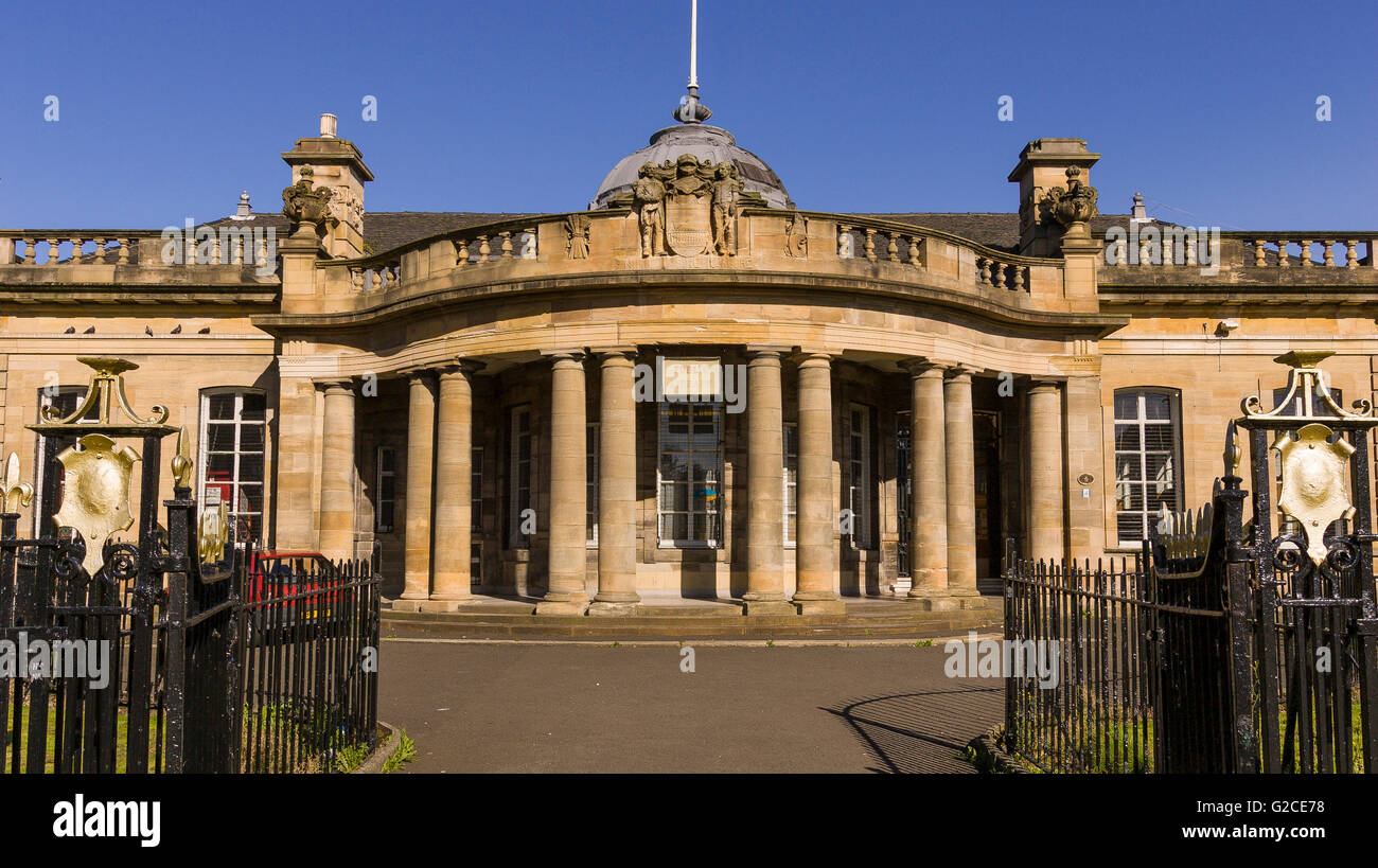 GLASGOW, SCOTLAND Public Library, Govan Stock Photo Alamy