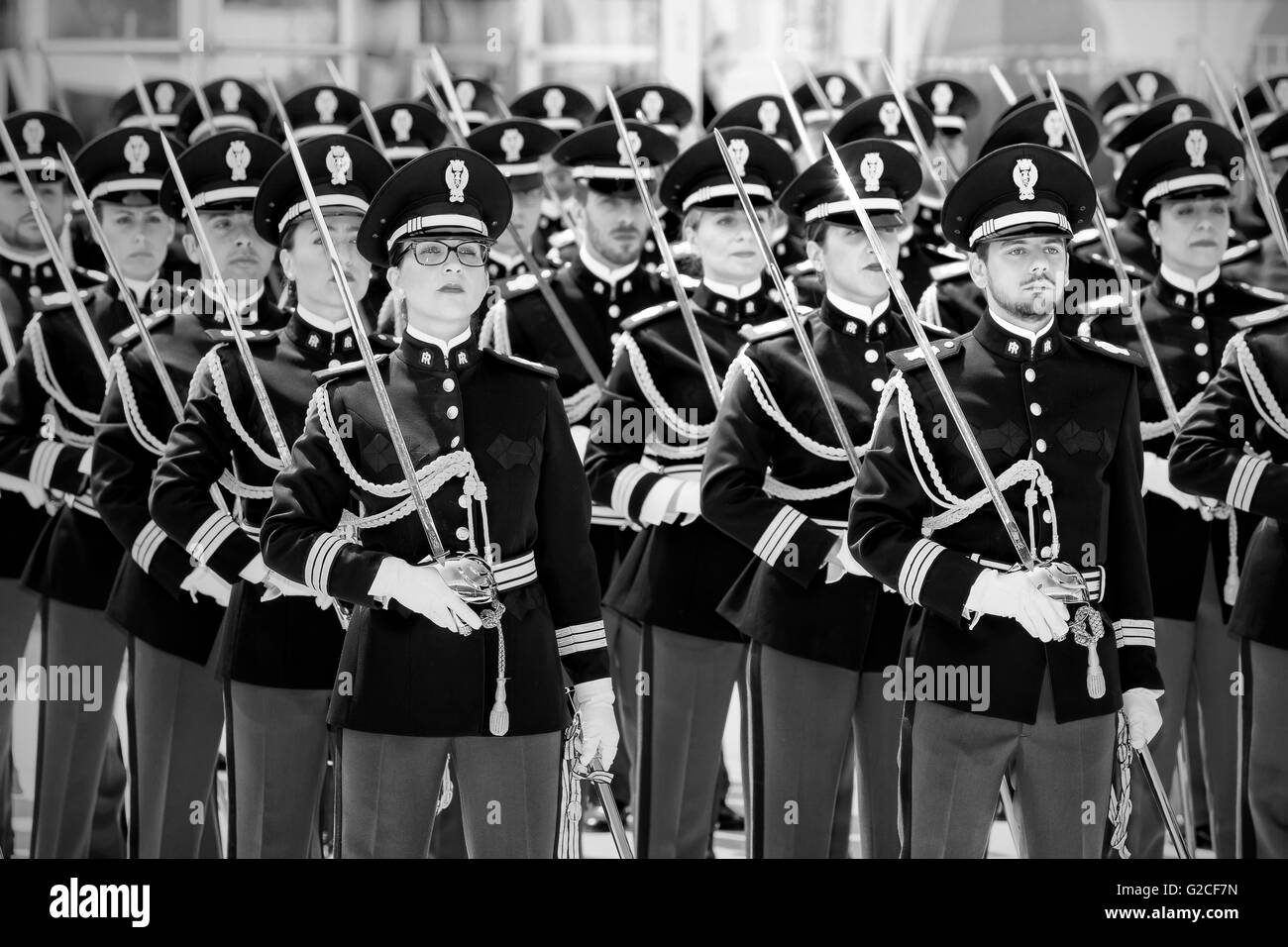 Full uniform Black and White Stock Photos & Images - Alamy