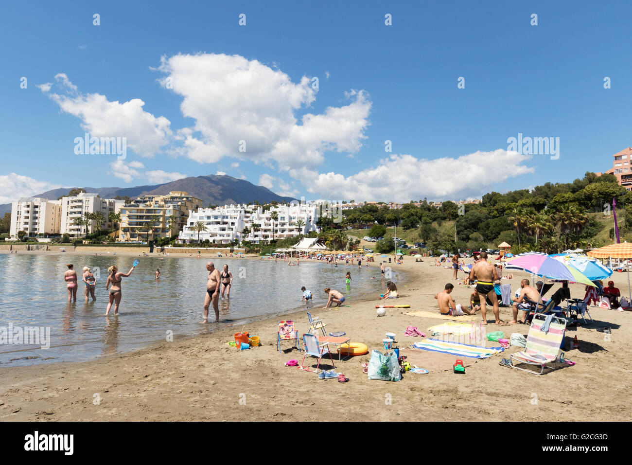 Estepona beach hires stock photography and images Alamy