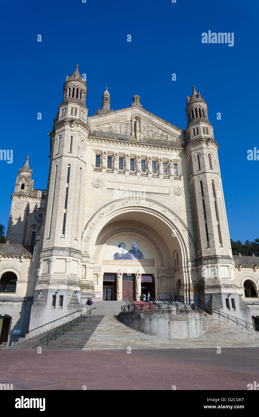 Basilica of Saint Therese, Lisieux, Normandy, France Stock Photo Alamy