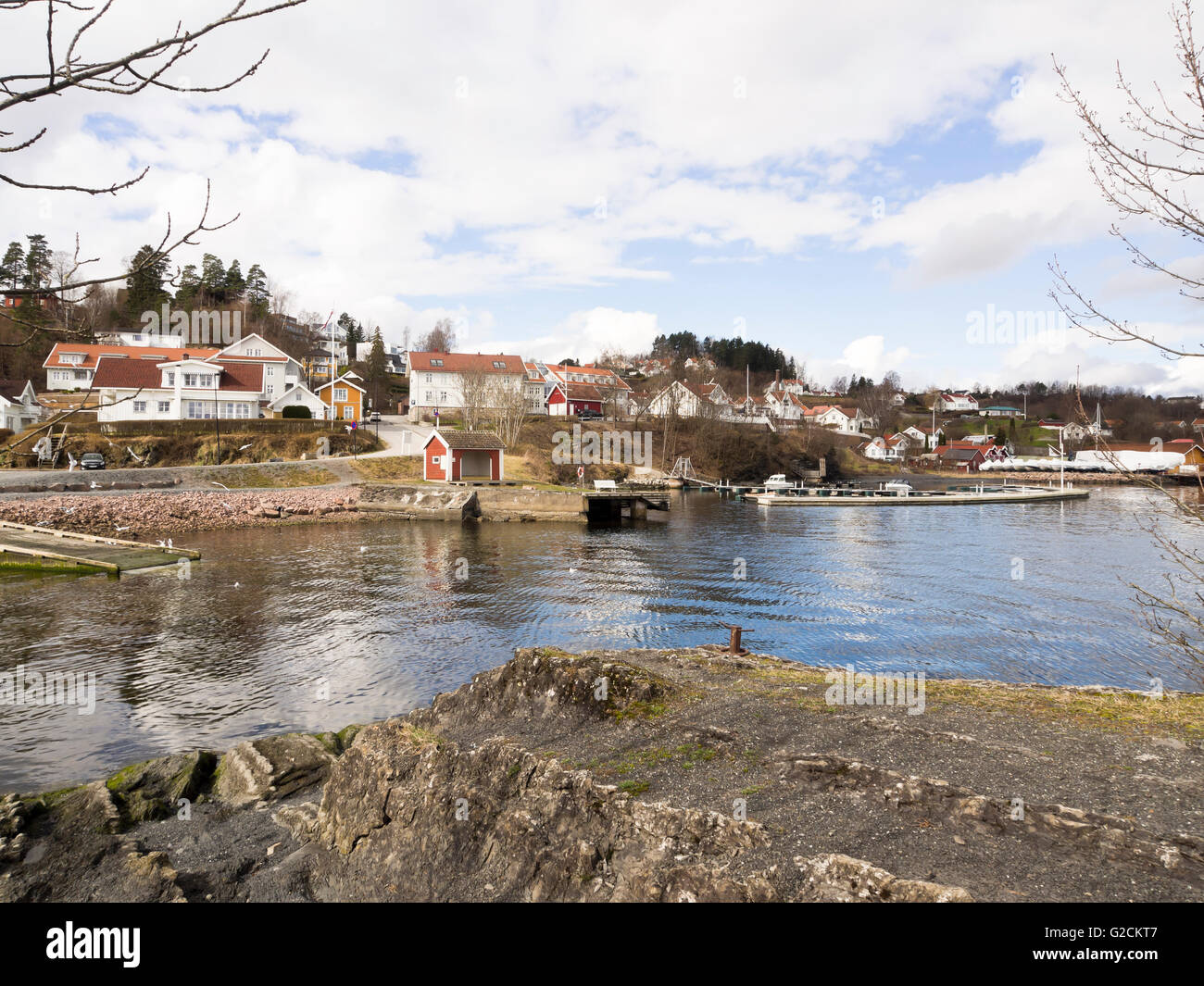 White traditional homes norway hires stock photography and images Alamy