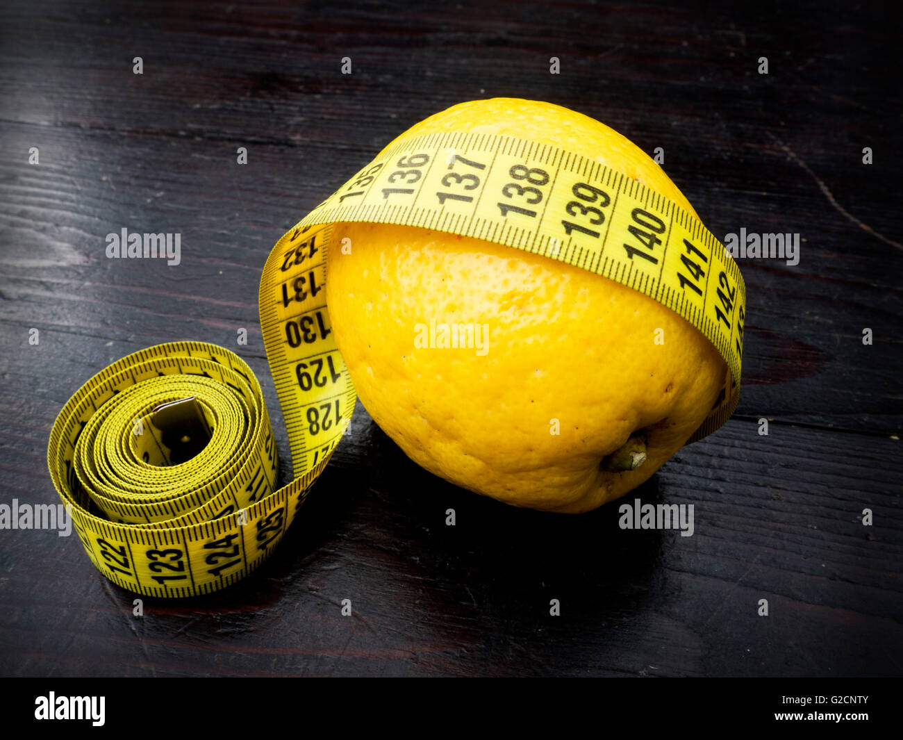 lemon diet Stock Photo