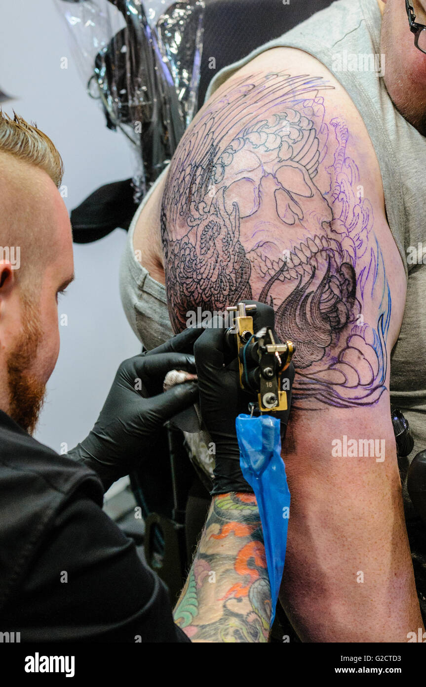 BELFAST, NORTHERN IRELAND. 28 MAY 2016 6th Northern Ireland Tattoo