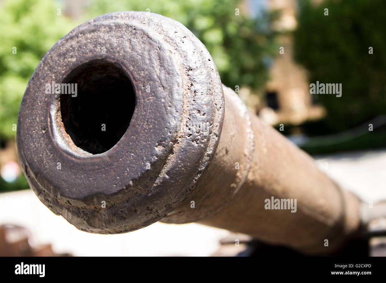 Cannon Barrel High Resolution Stock Photography and Images - Alamy