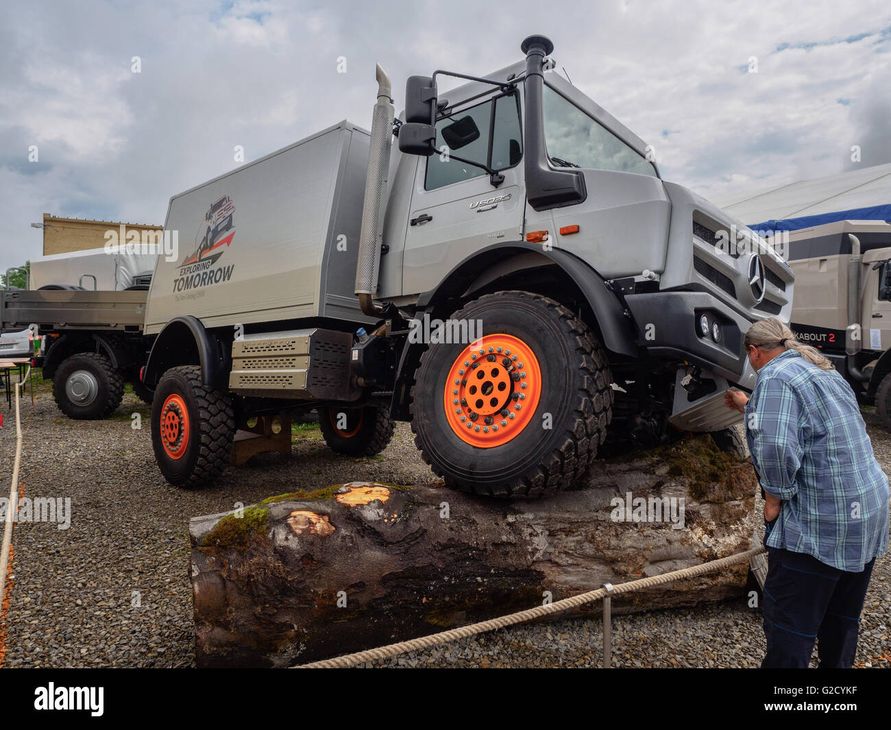 An Expedition Vehicle Based On A Mercedes Benz Unimog U5030 Can Be