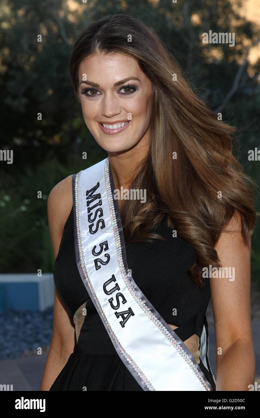 Miss 52 USA, Alexandra Miller at a public appearance for Miss USA 2016