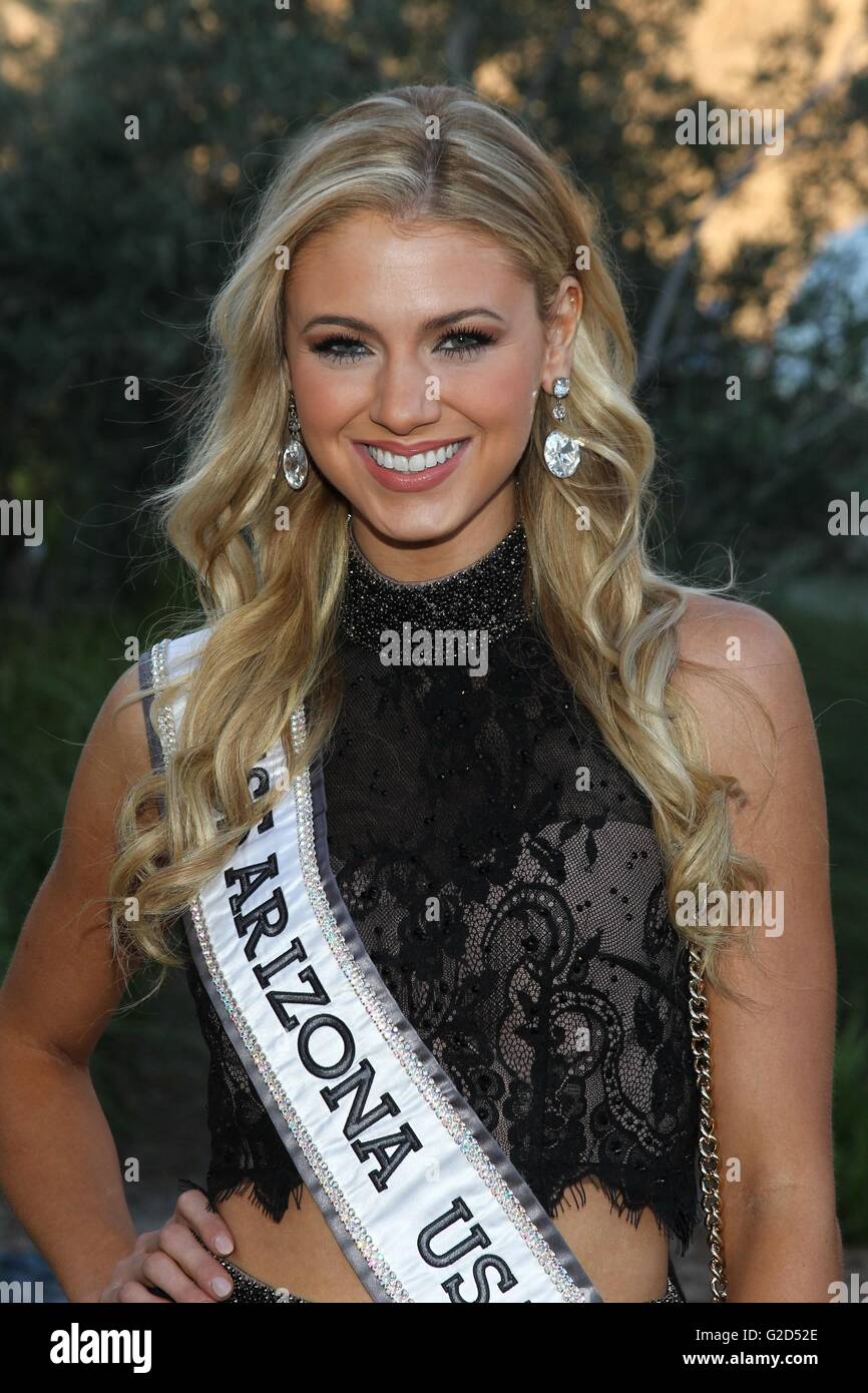 Miss Arizona USA, Chelsea Myers at a public appearance for Miss USA