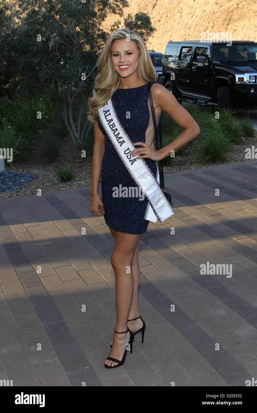 Miss Alabama USA, Peyton Brown at a public appearance for Miss USA 2016