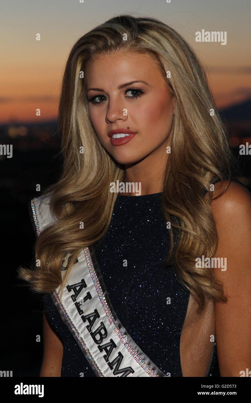 Henderson, NV, USA. 27th May, 2016. Miss Alabama USA, Peyton Brown at a