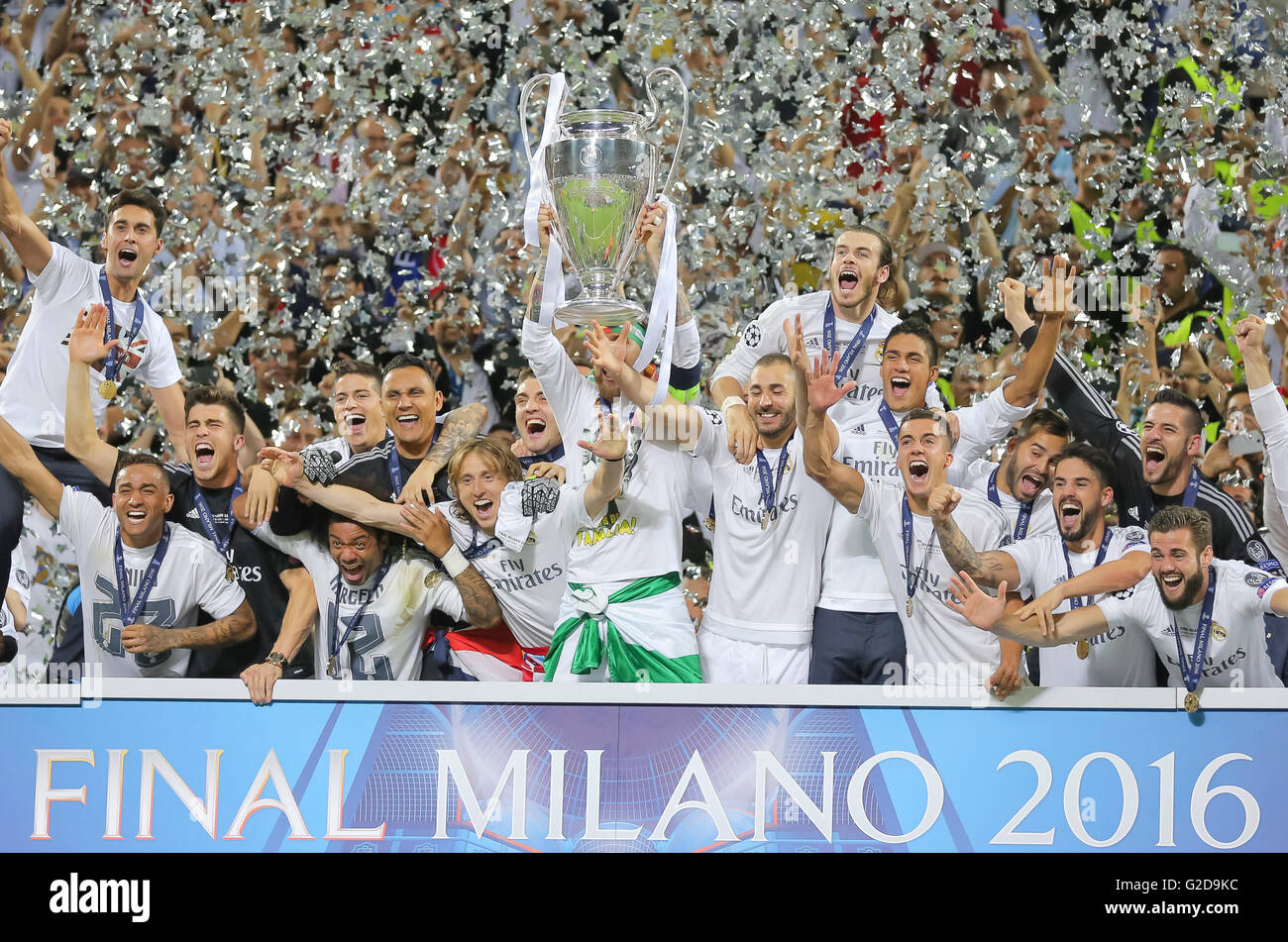 Real madrid champions league hi-res stock photography and images - Alamy