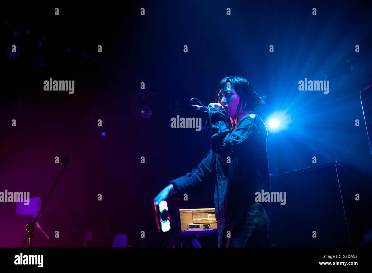 London, UK. Japanese Band, Melt Banana plays at the the Raw Power Festival at the Dome in Tufnell Park London. Credit:  Jo Syz/Alamy Live News Stock Photo