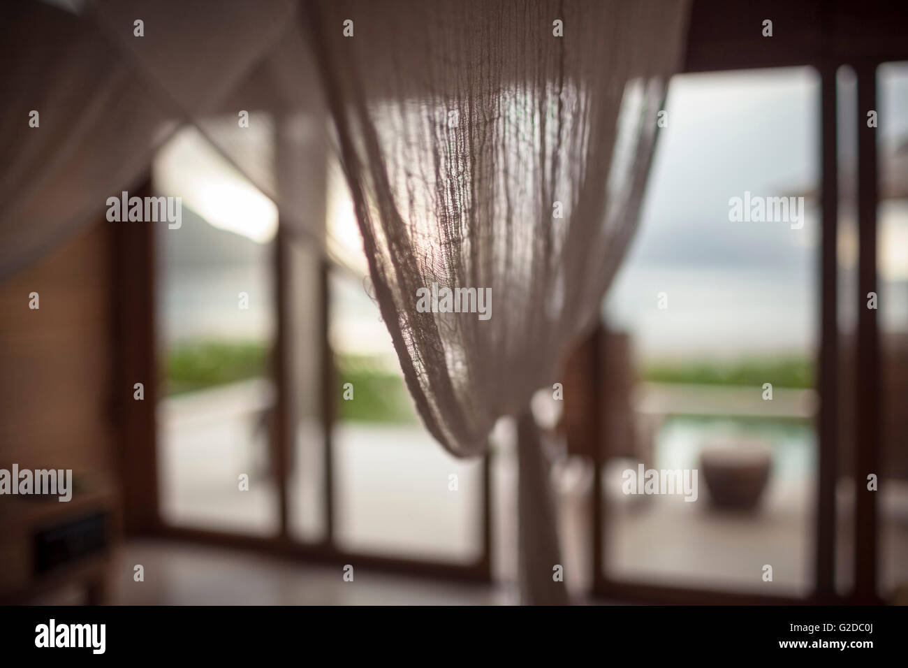Mosquito Netting Over Bed in Hotel Room, Vietnam Stock Photo Alamy