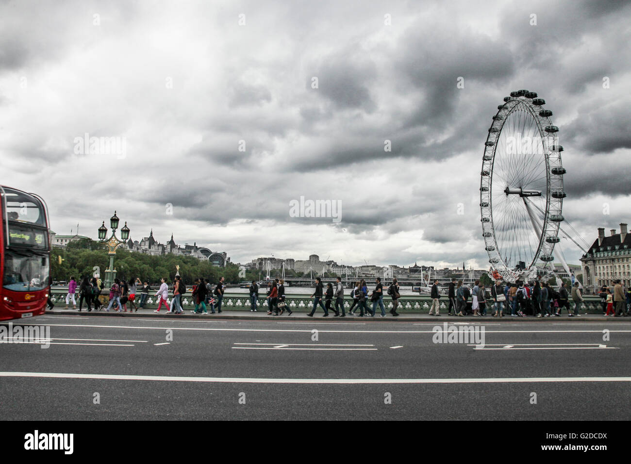 The Ferris wheel Golden Eye in London Stock Photo - Alamy