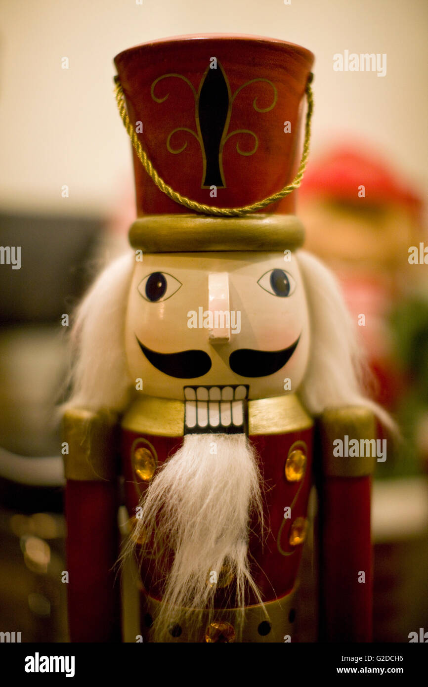 Regal Nutcracker Figurine Stock Photo Alamy
