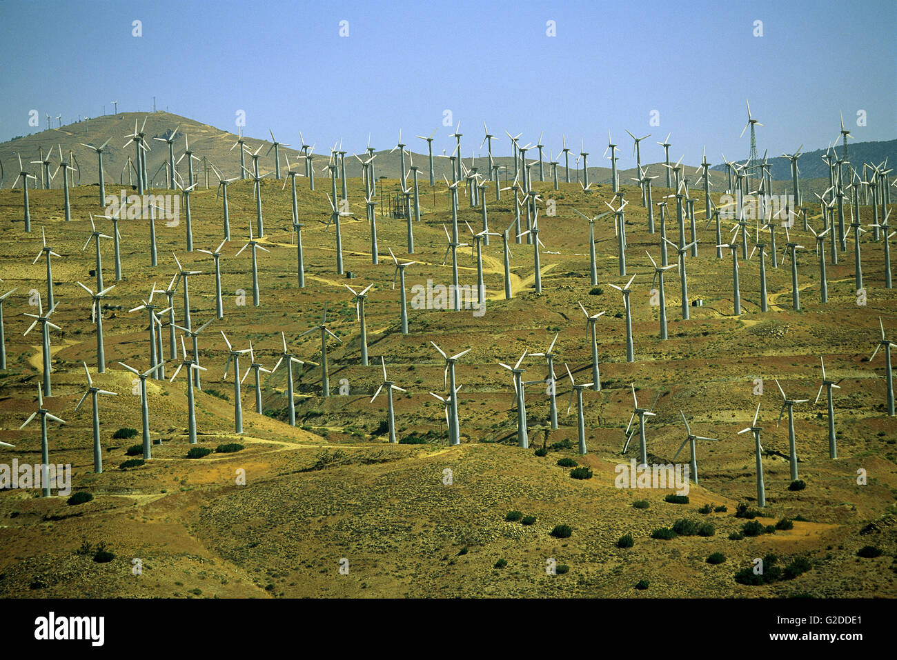 Windmill Farms, Tehachapi, California, USA Stock Photo Alamy