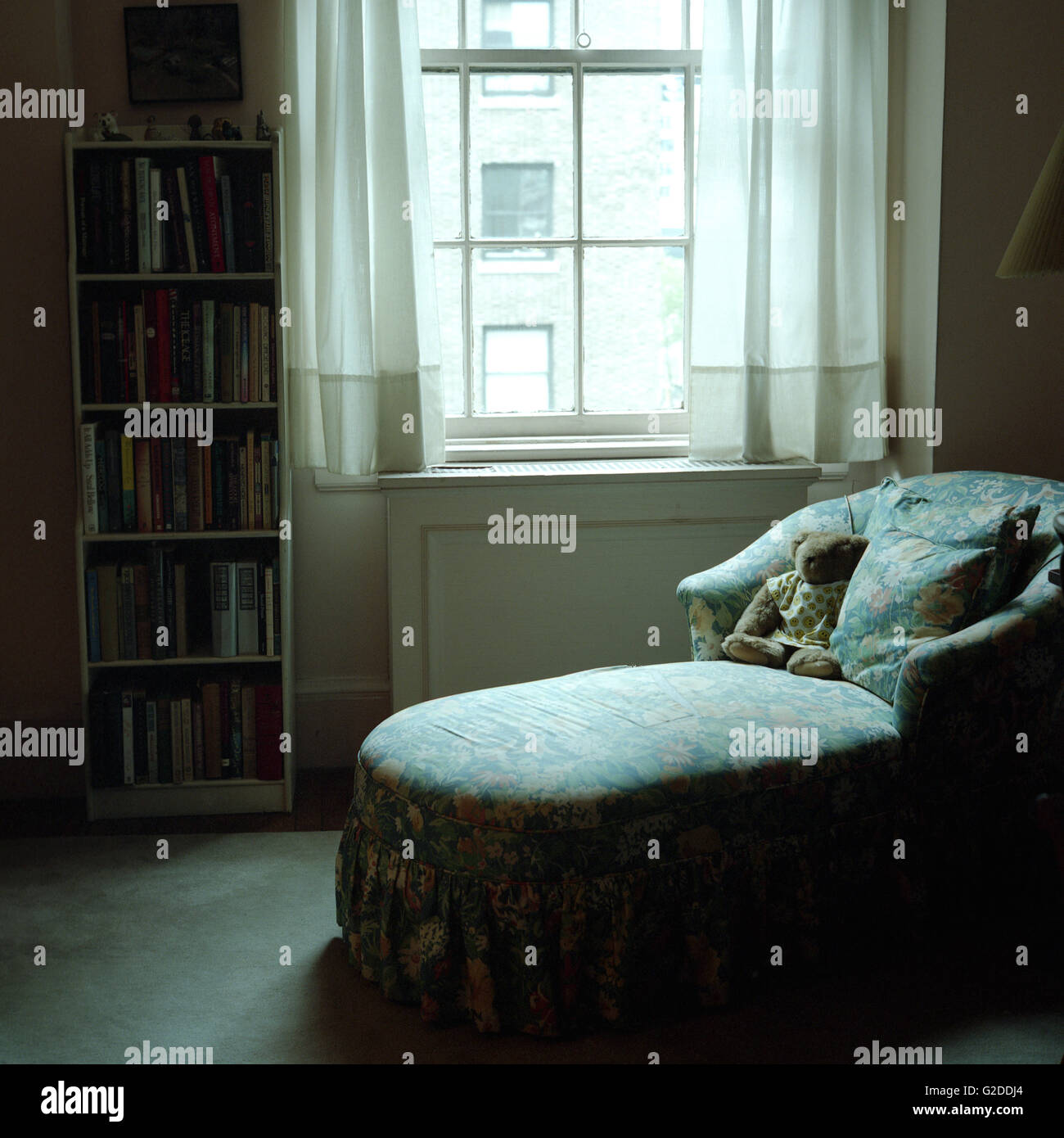 Lounge Chair by Window Interior Stock Photo Alamy