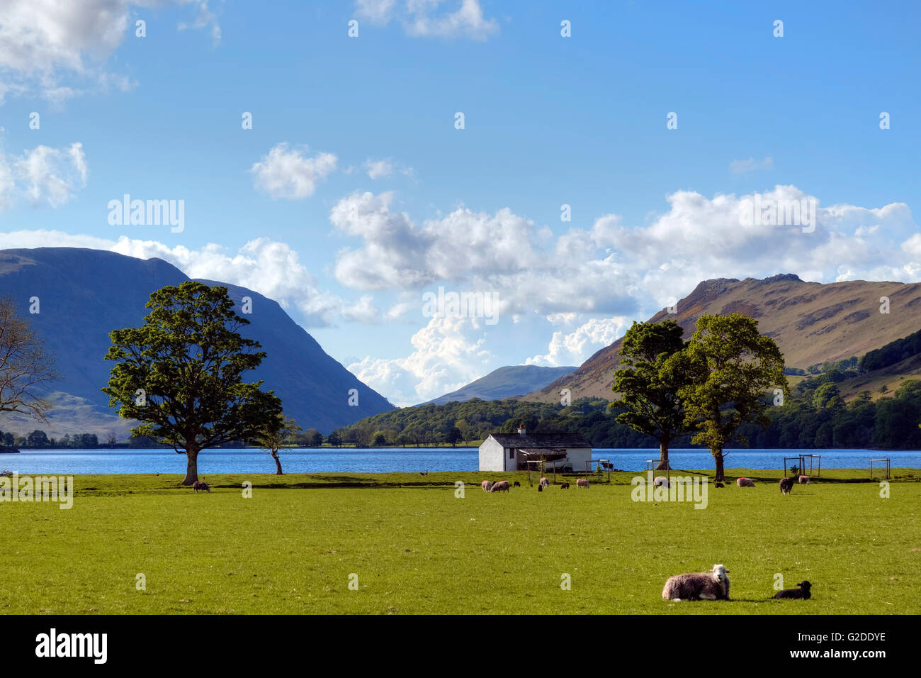 Buttermere, Lake District, Cumbria, England, UK Stock Photo