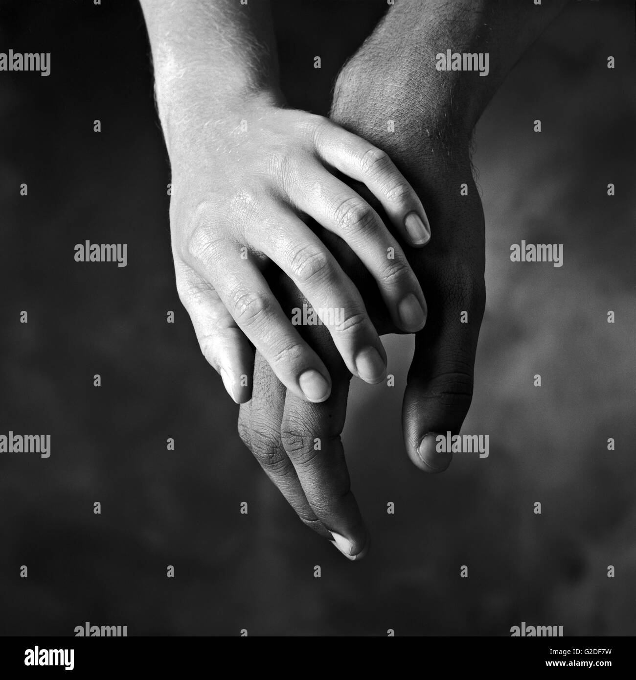 Couple Holding Hands, CloseUp Stock Photo Alamy