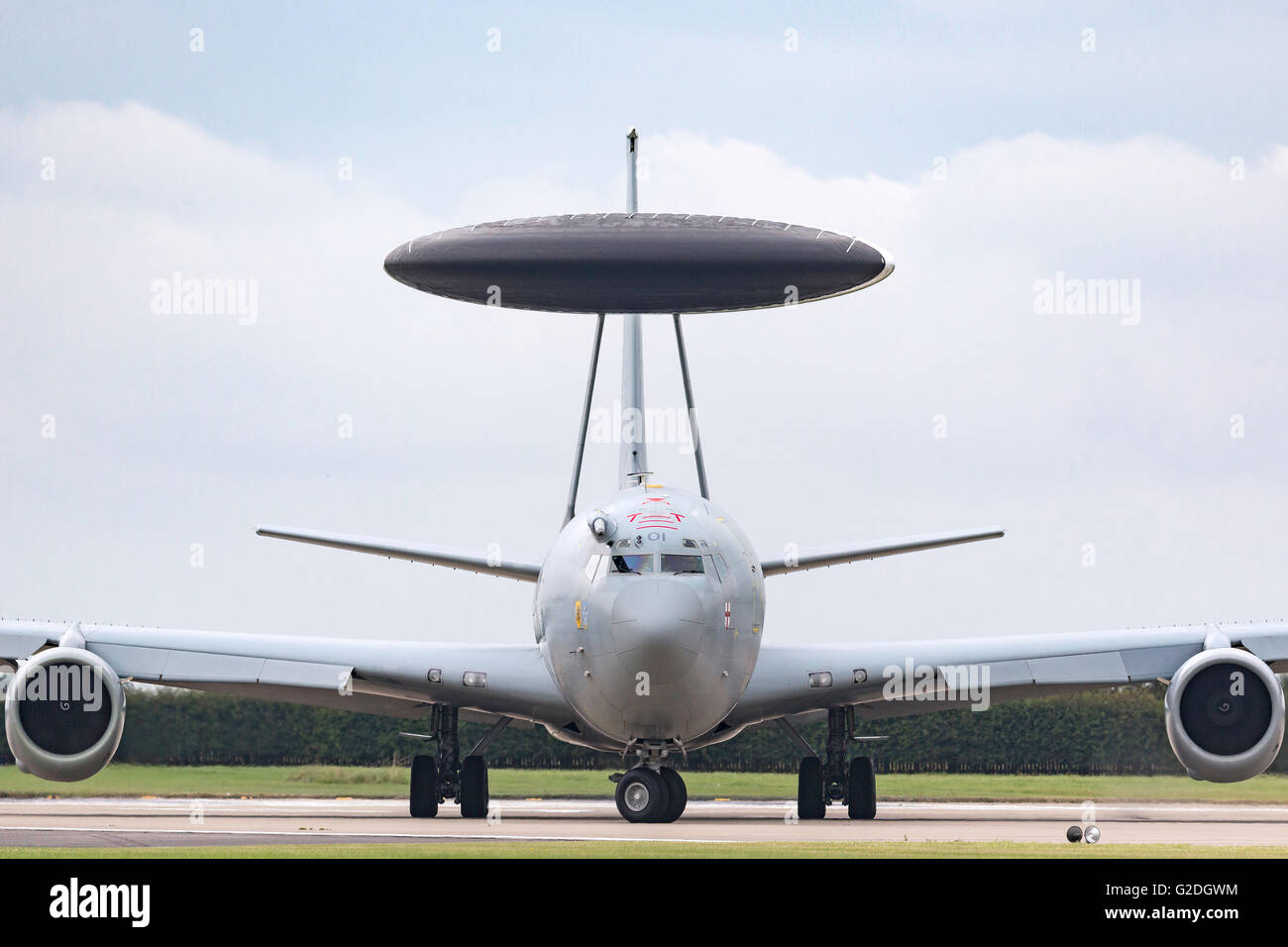 Royal Air Force Boeing E 3d Sentry Aew1 Airborne Early Warning And Control Aew C Aircraft From 8 Squadron At Raf Waddington Stock Photo Alamy