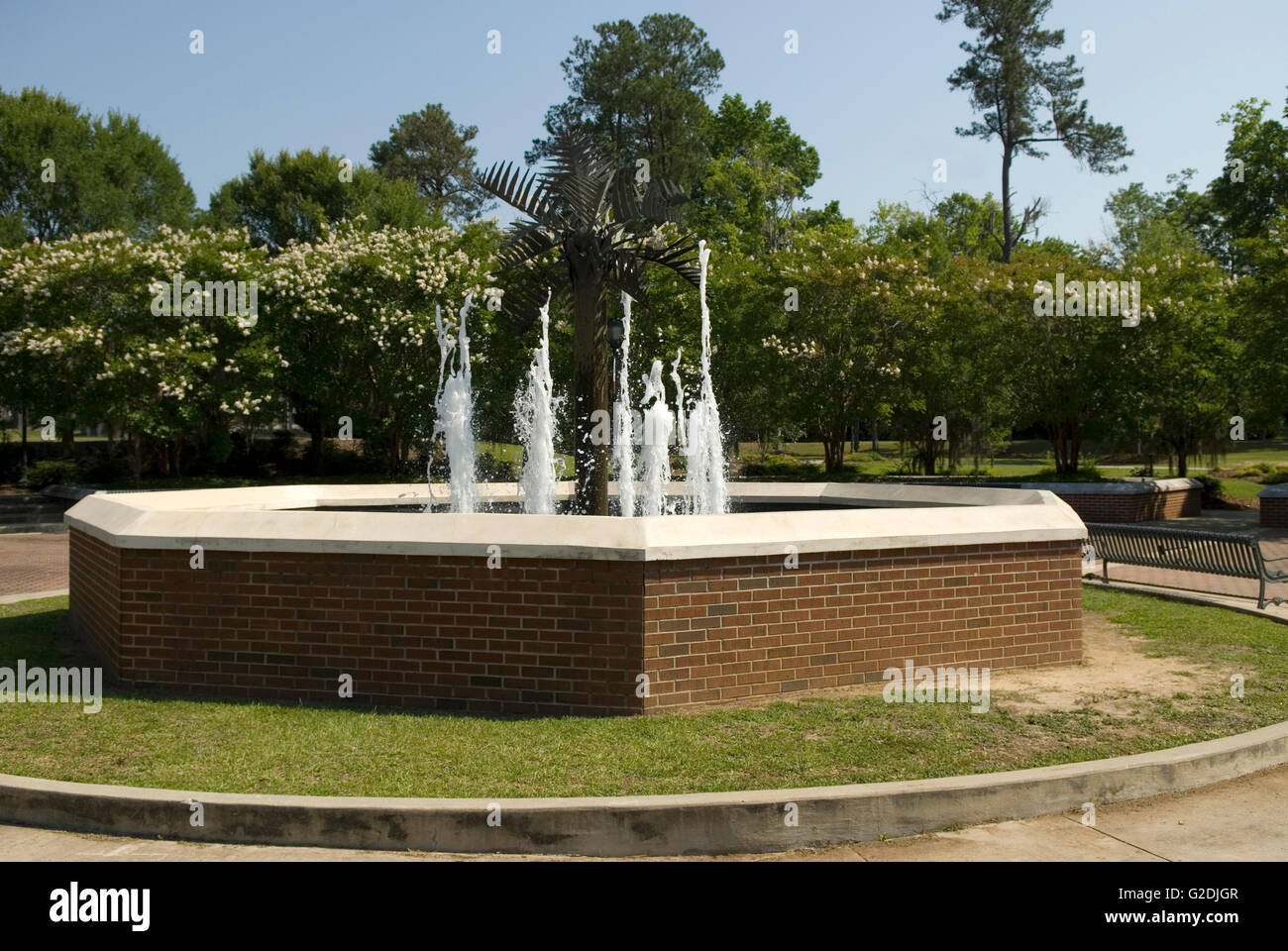Edisto Memorial Gardens Orangeburg South Carolina USA Stock Photo