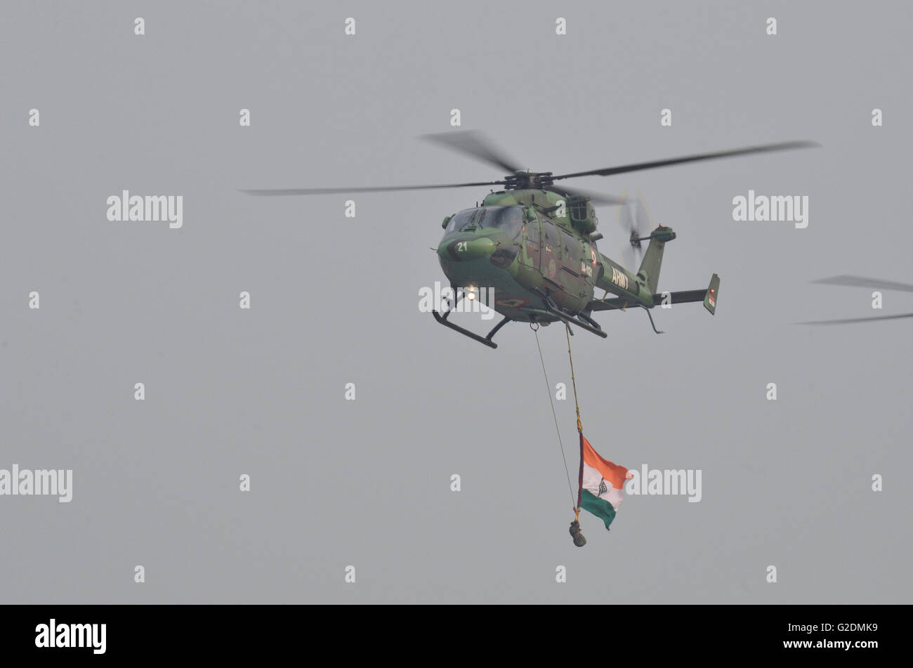 Dhruv Advanced Light Helicopter, designed and manufactured by