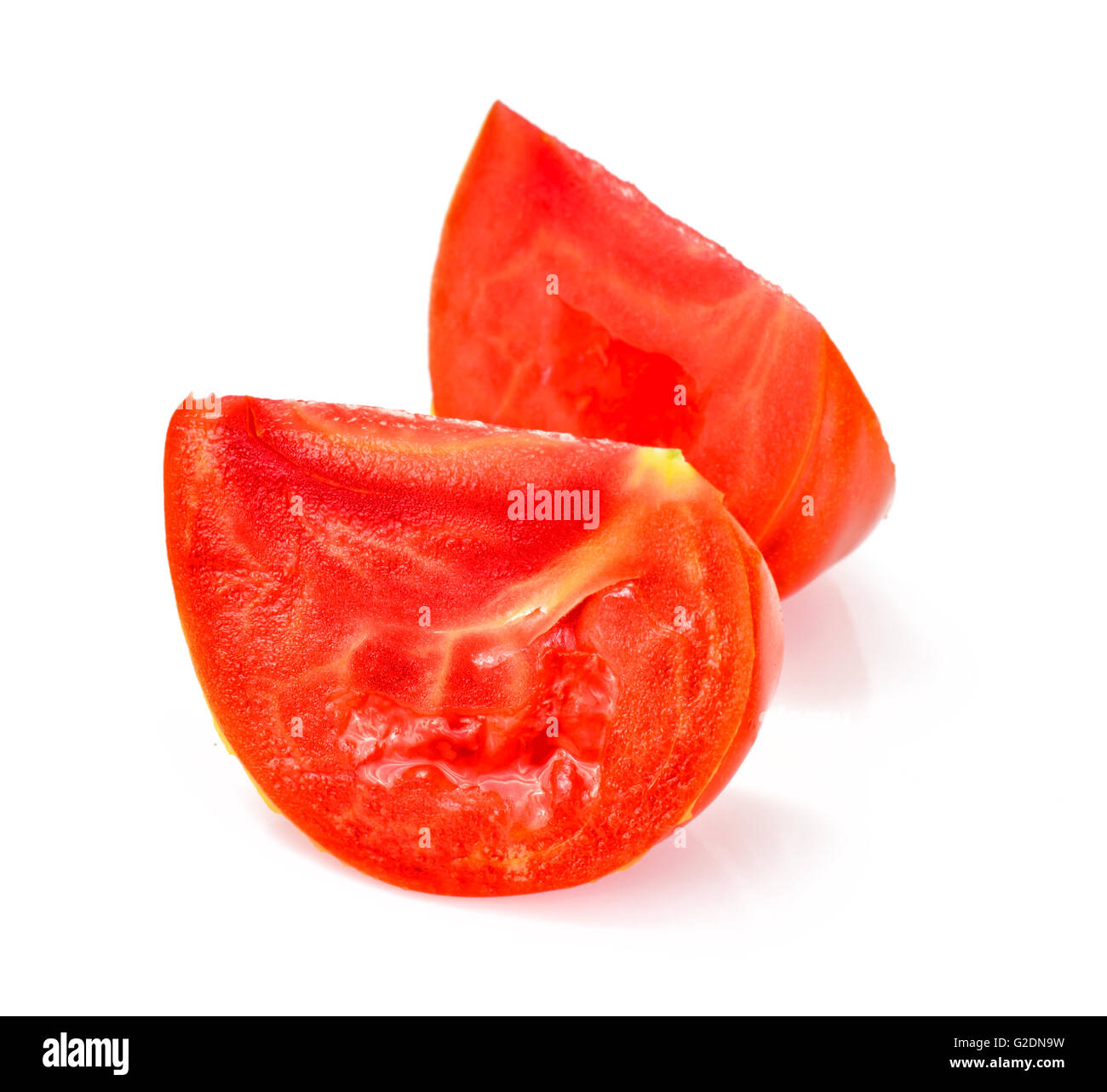 Red Tomatoes Isolated on a White Background Stock Photo - Alamy