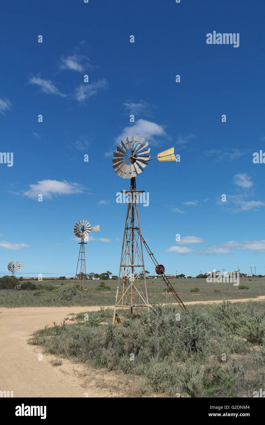 Windmill near Adelaide in South Australia Australia Stock Photo Alamy
