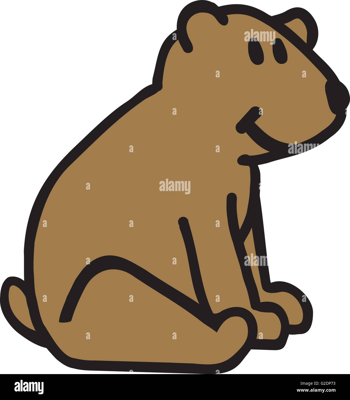 Sitting Teddy bear Stock Vector Image & Art - Alamy