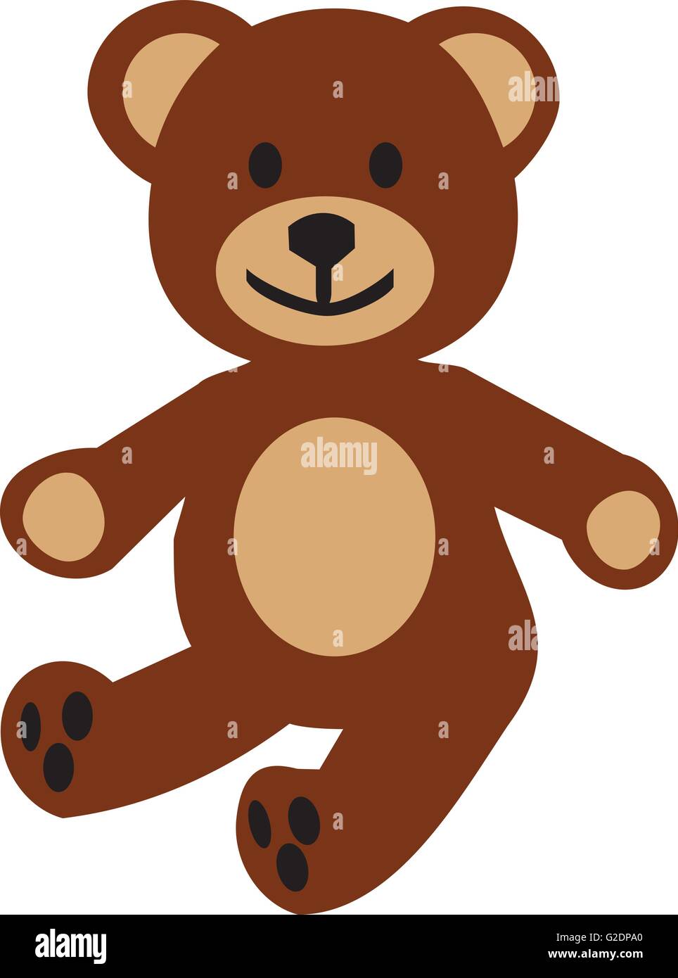 Childrens teddy bear Stock Vector Images - Alamy
