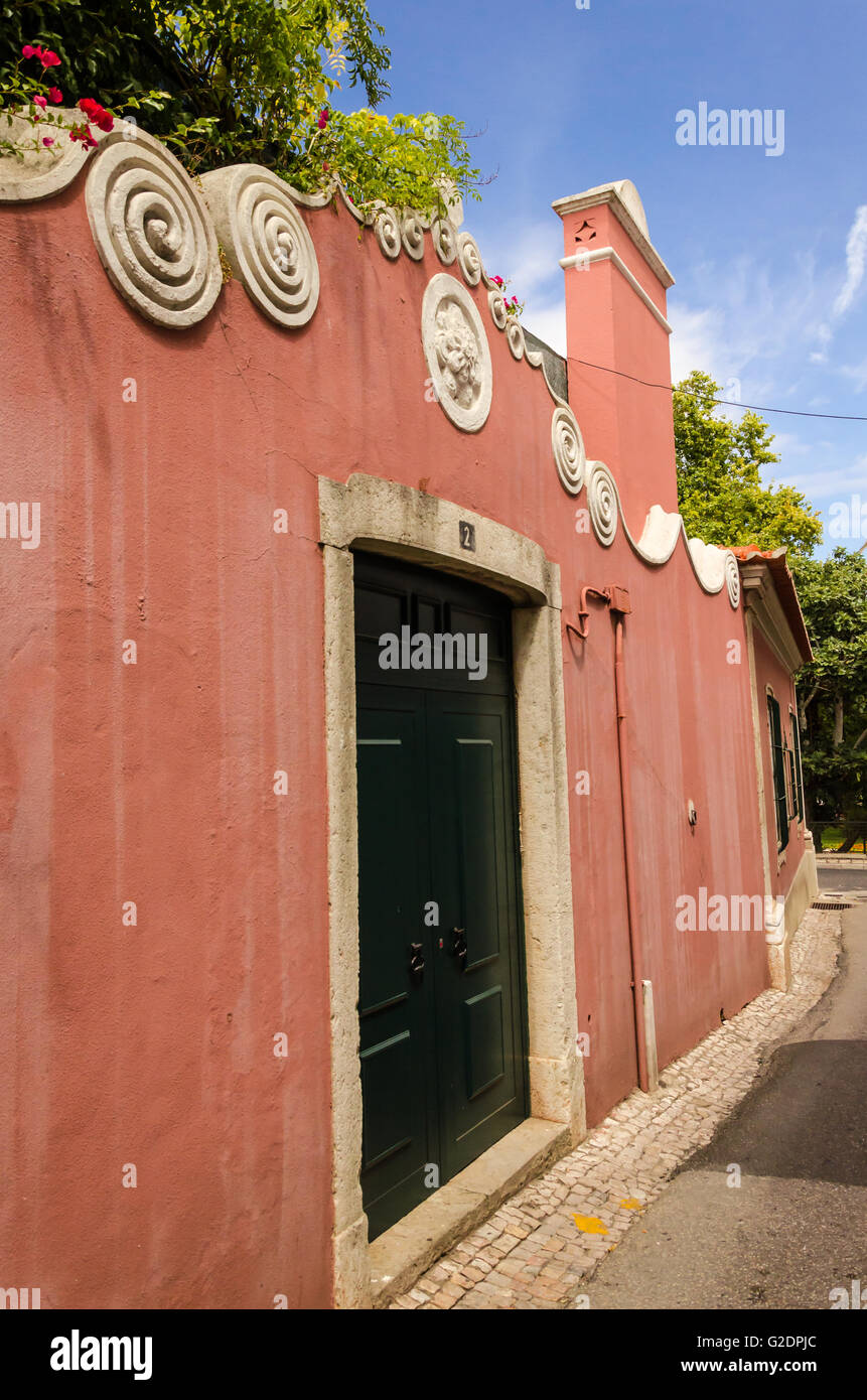 view of a traditional house in portugal, exterior view Stock Photo Alamy