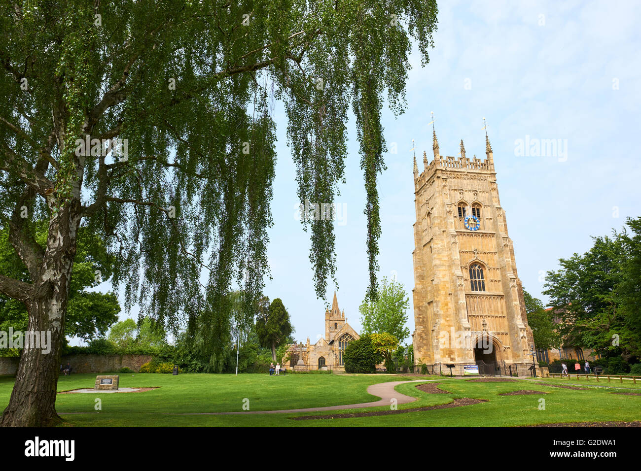 Evesham Abbey Bell Tower Abbey Park Evesham Wychavon Worcestershire UK