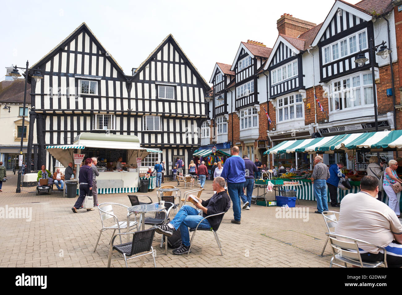 Pershore market worcestershire england uk hires stock photography and