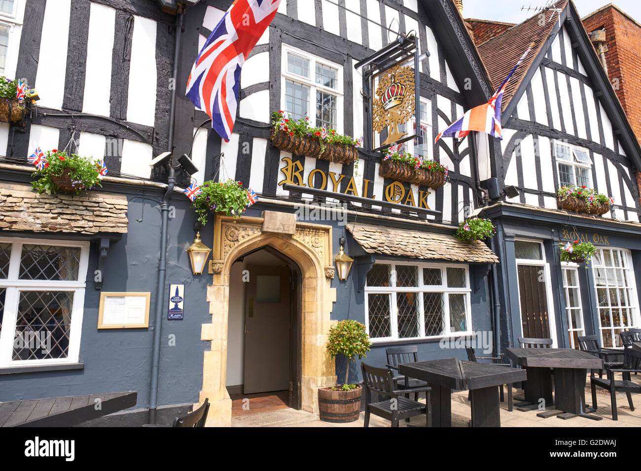 Royal Oak Public House Vine Street Evesham Wychavon Worcestershire UK