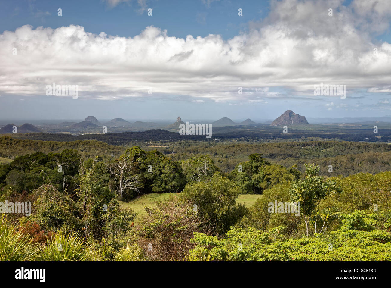 Glass house mountains national park hires stock photography and images