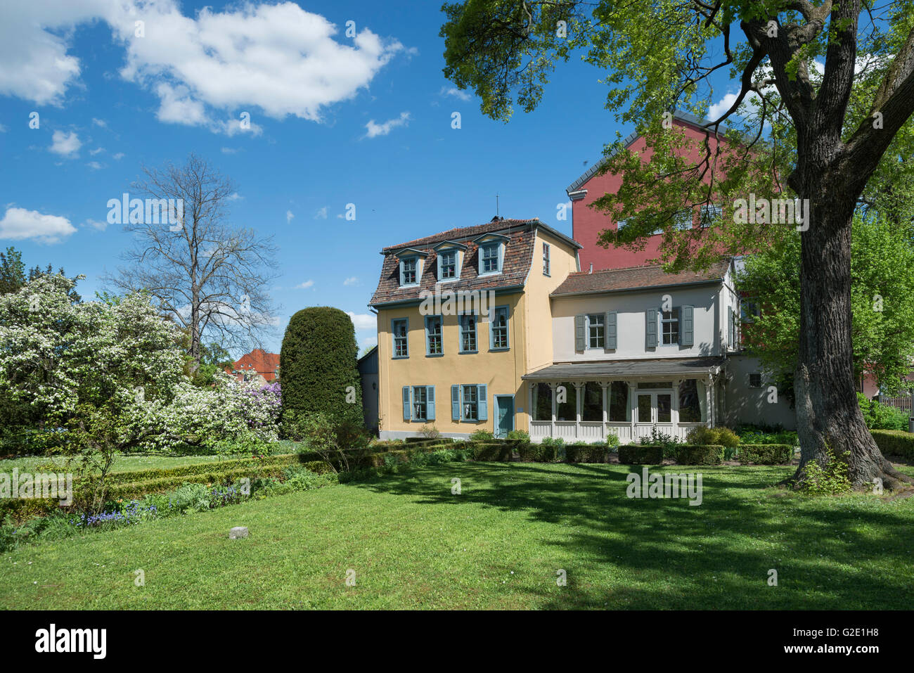 Garden House of Friedrich Schiller, Museum, Jena, Thuringia, Germany Stock Photo