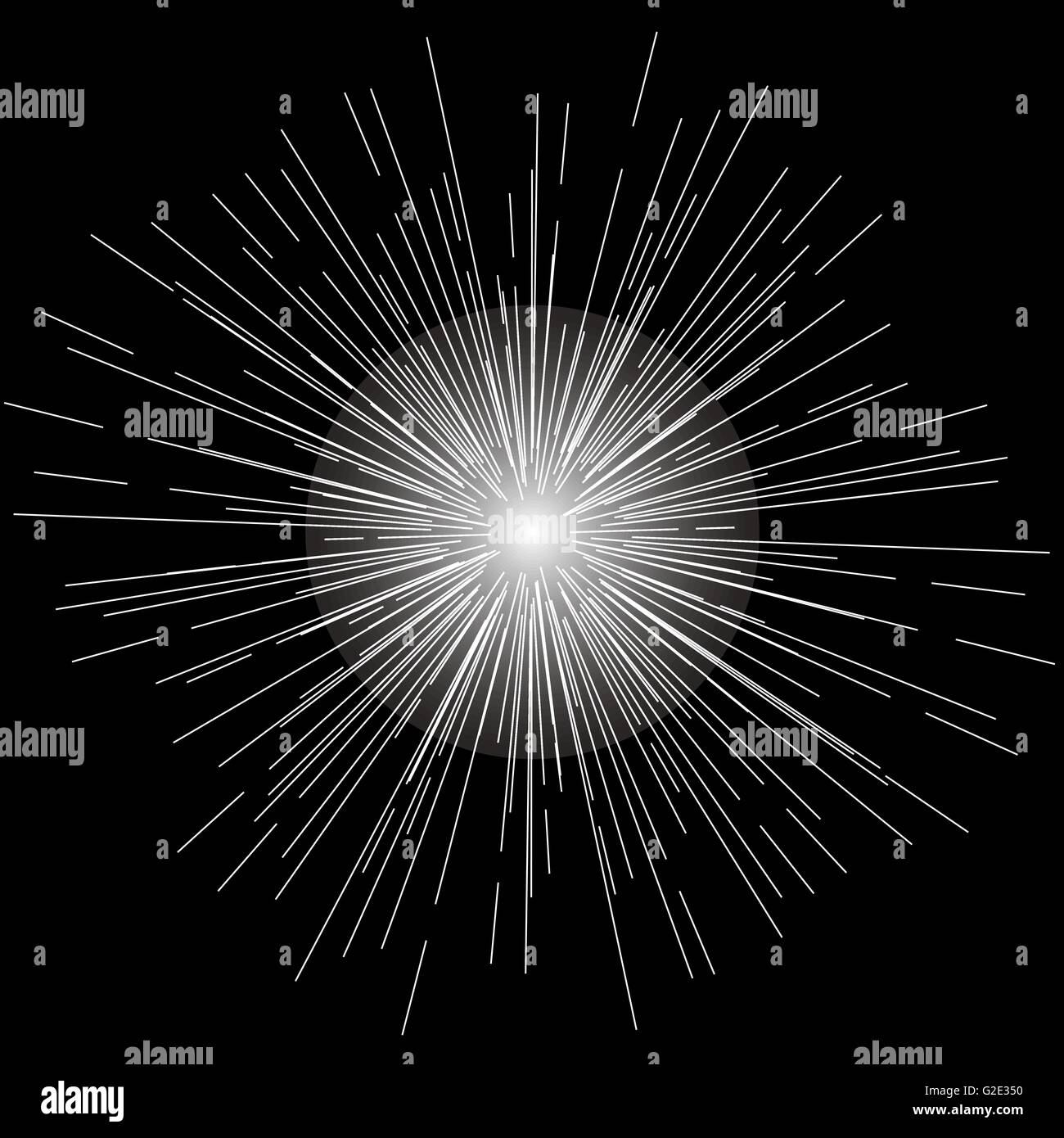 Vector Burst Rays Stock Vector Image And Art Alamy