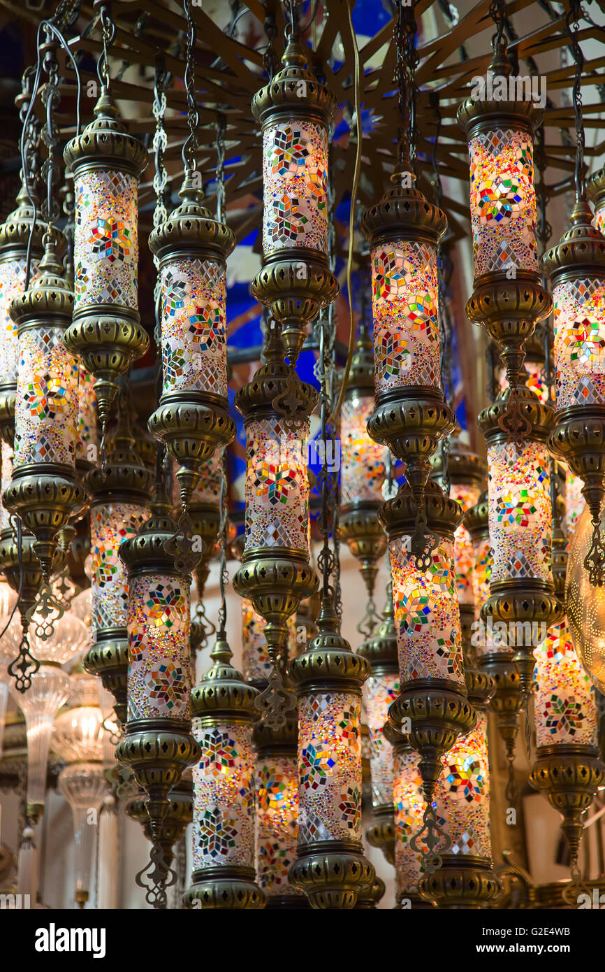 Colourful glass traditional turkish hi-res stock photography and images ...