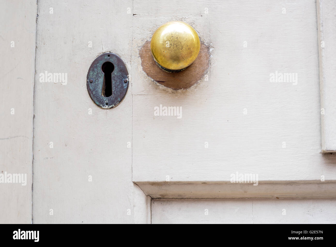 Antique door knob hires stock photography and images Alamy