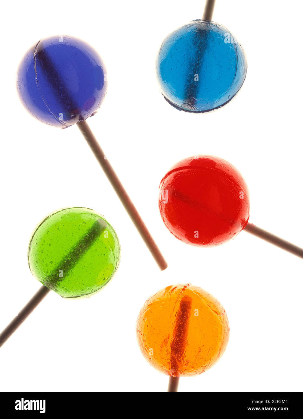 Translucent Lollipops Translucent candy Cut Out Stock Images & Pictures - Alamy