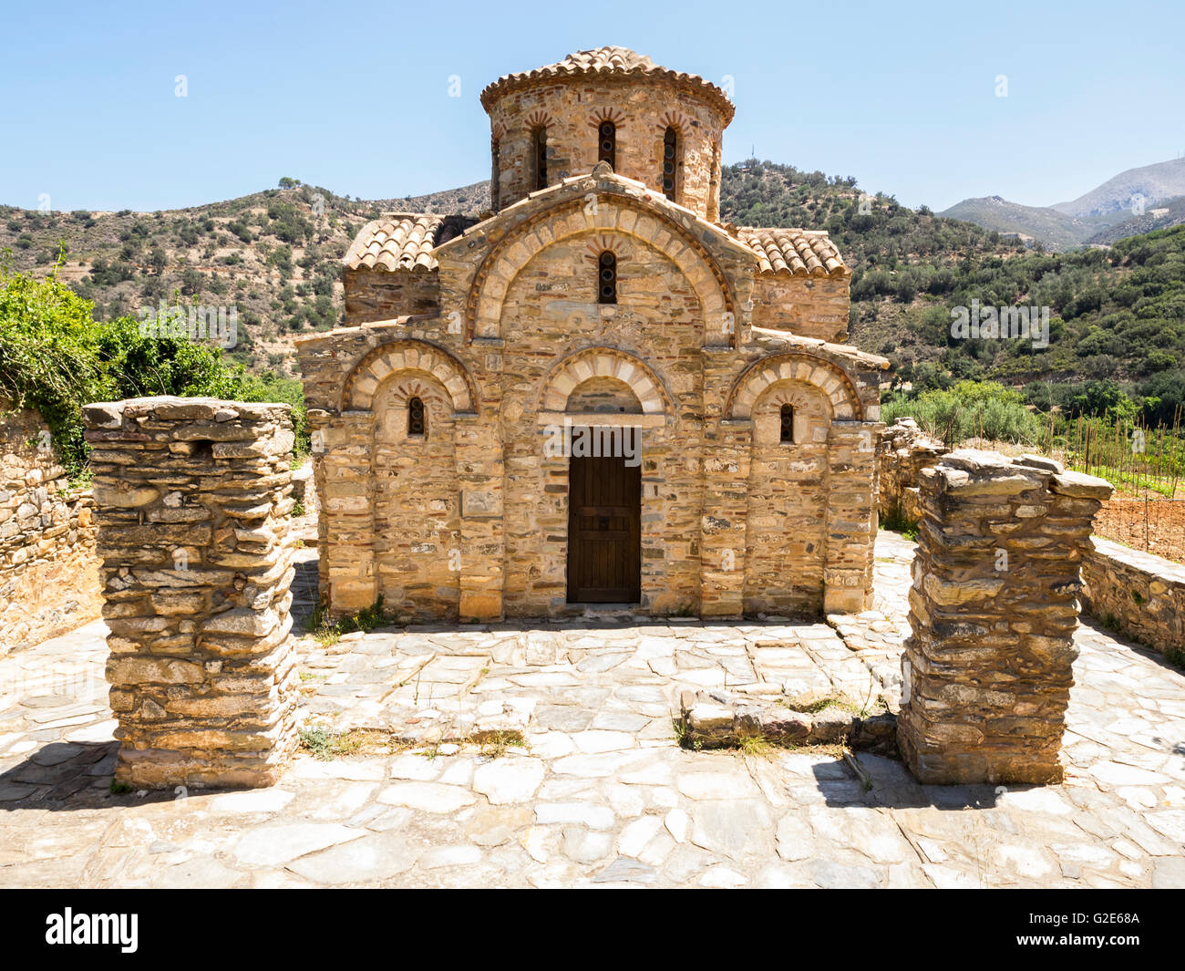 Church of the Panayia Stock Photo Alamy