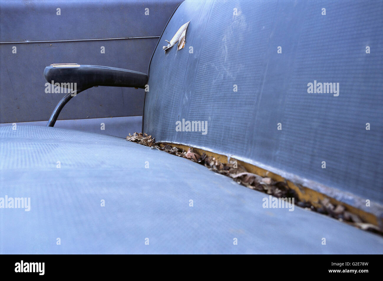 Old Car Seat Stock Photo Alamy