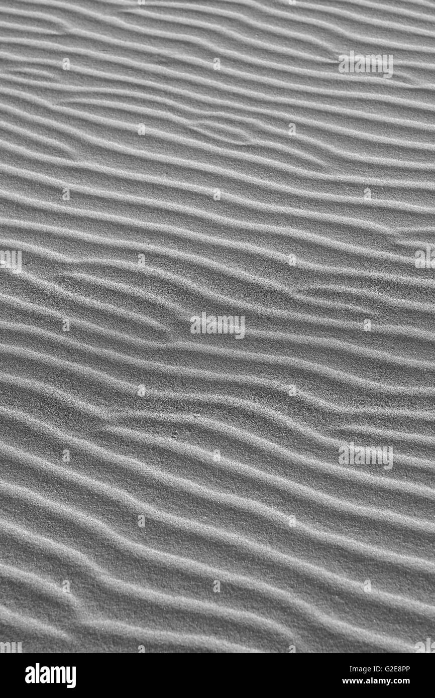 Ripples in Beach Sand Stock Photo Alamy