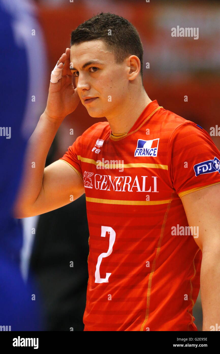 Jenia Grebennikov (FRA), MAY 28, 2016 Volleyball Men's Volleyball