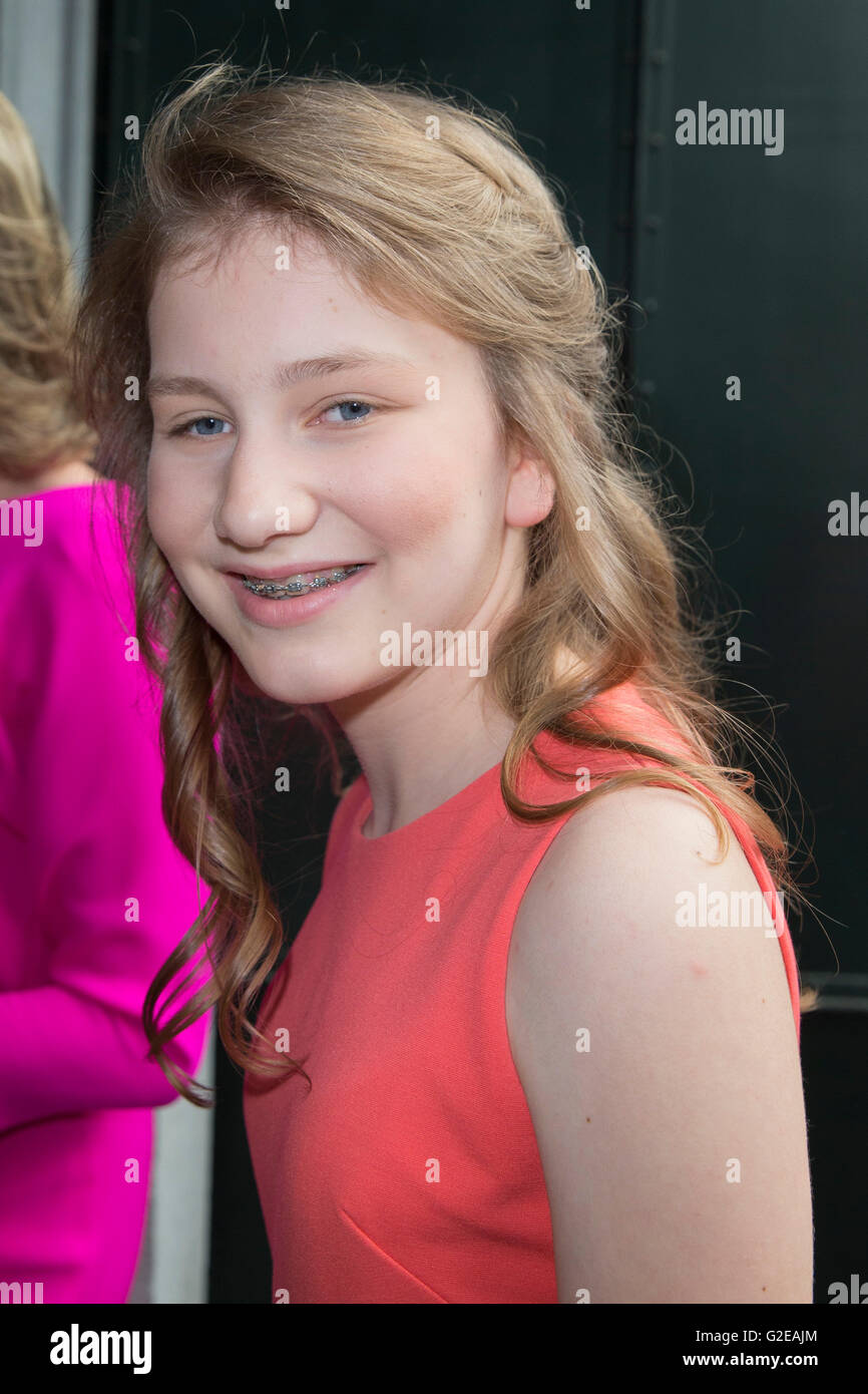 Brussels, Belgium. 28th May, 2016. Princess Elisabeth of ...