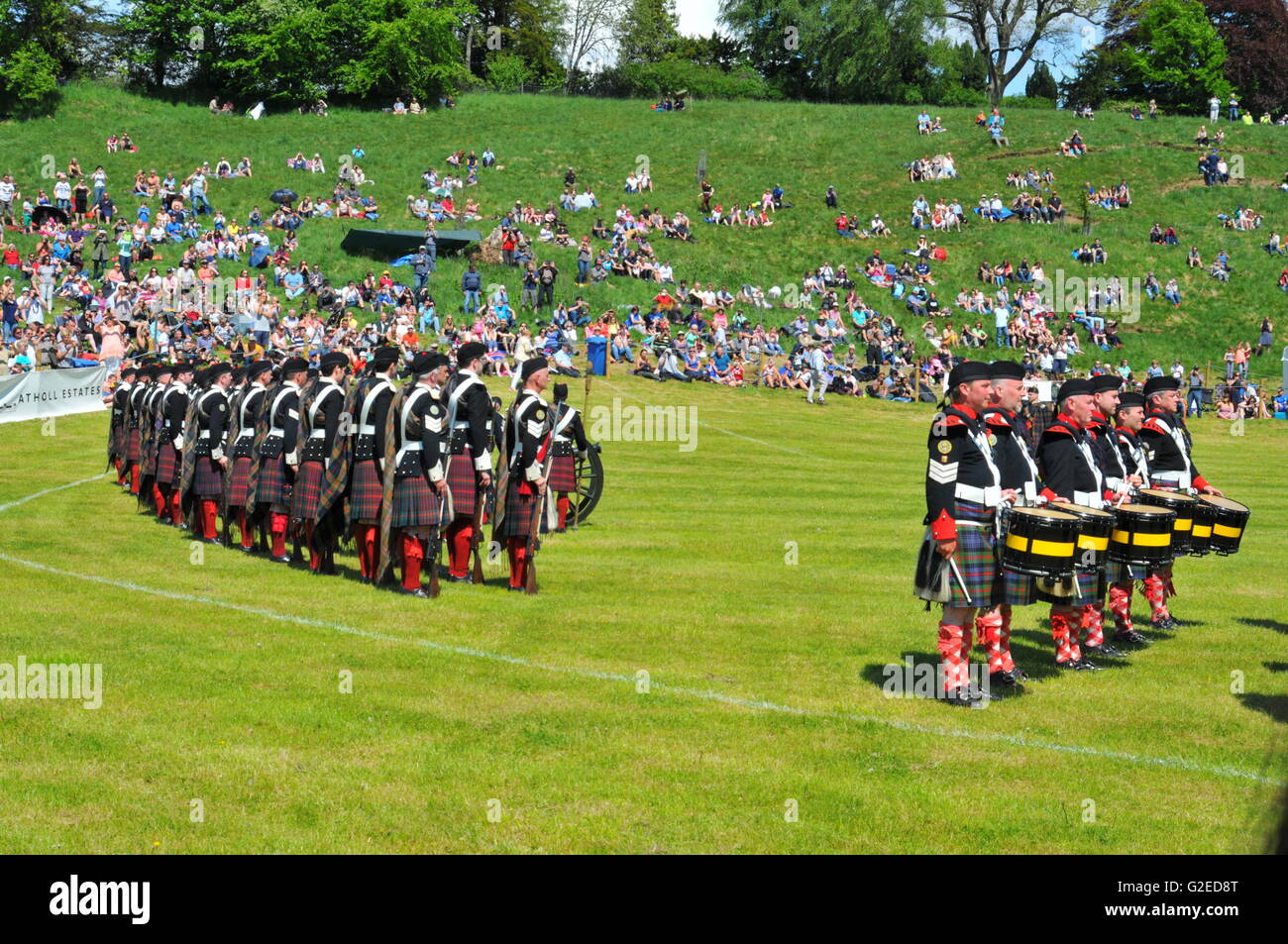 Atholl Gathering Highland Games High Resolution Stock Photography and ...