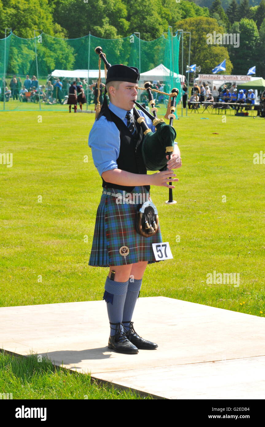 Atholl gathering highland games hi-res stock photography and images - Alamy