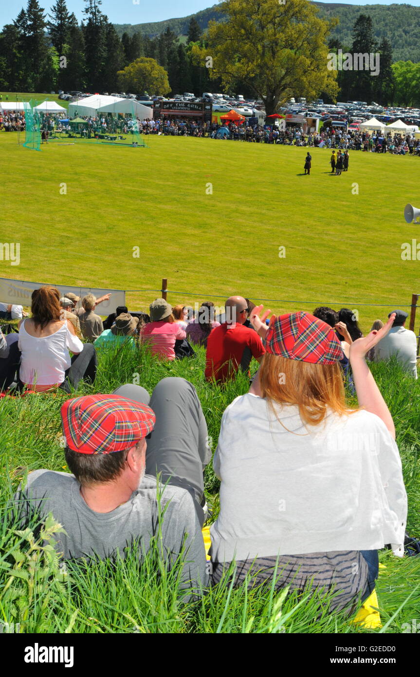 Highland games scotland blair atholl hi-res stock photography and ...